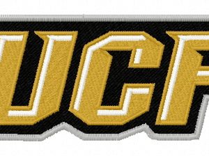 UCF Knights logo 3 embroidery design