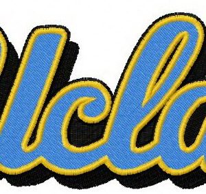 UCLA Bruins logo 2 embroidery design