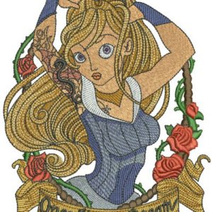 Mythical Dreams Aurora embroidery design