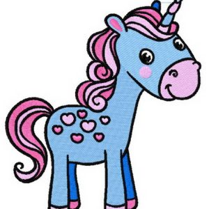 Unicorn 5 embroidery design