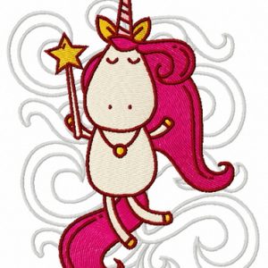 Unicorn dream 2 embroidery design