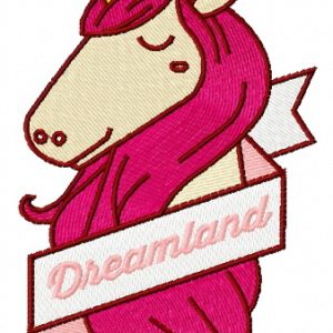 Unicorn from Dreamland 2 embroidery design