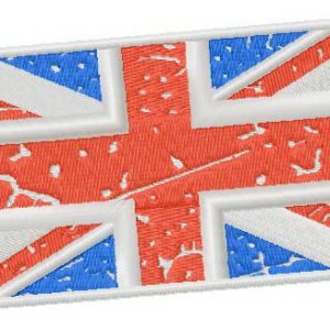 Union Jack 2 embroidery design