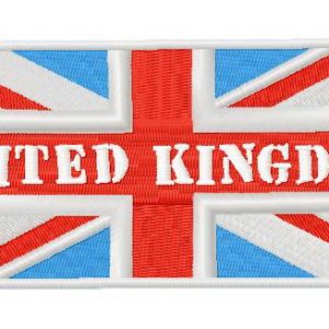 Union Jack 3 embroidery design