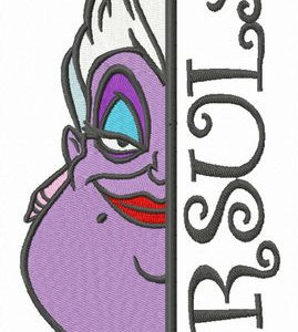 Ursula embroidery design