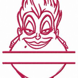 Ursula monogram embroidery design