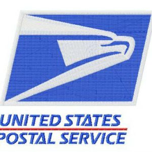United States Postal Service logo embroidery design