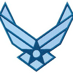 USA Force logo embroidery design