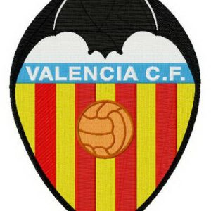 Valencia CF logo embroidery design