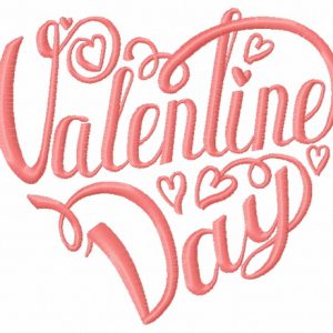 Valentine Day 2 embroidery design