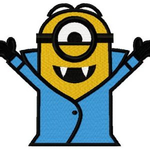 Vampire Minion 4 embroidery design