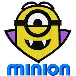 Vampire Minion 5 embroidery design