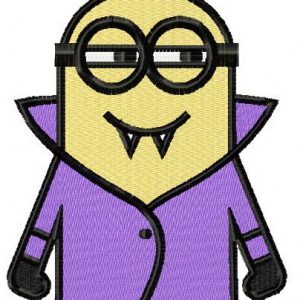 Vampire Minion 6 embroidery design