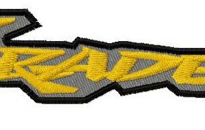 Varadero Honda logo 2 embroidery design