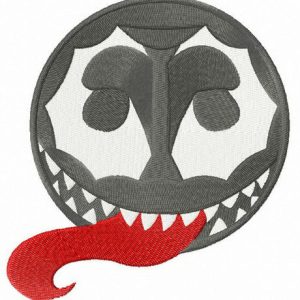 Venom embroidery design