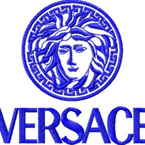Versace Logo embroidery design