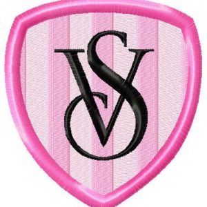 Victoria Secret pink embroidery design