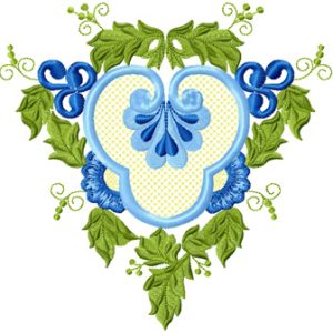 Vignette 3 embroidery design