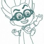 Villain Romeo embroidery design