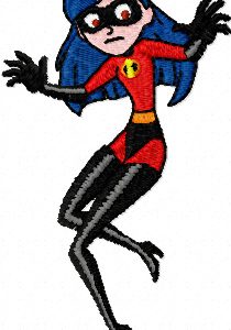 Violet 3 embroidery design
