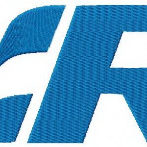 Volkswagen Racing logo embroidery design