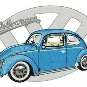 Volkswagen Type 1 embroidery design