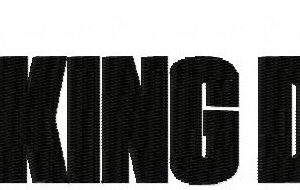 Walking Dead movie logo embroidery design