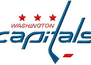 Washington Capitals Logo embroidery design