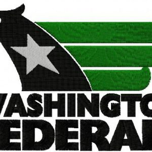 Washington Federals embroidery design