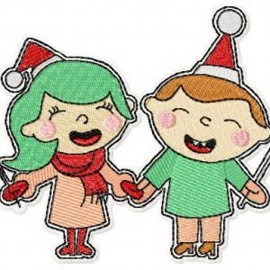We wish you a Merry Christmas embroidery design
