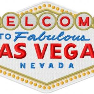 Welcome to Fabulous Las Vegas embroidery design