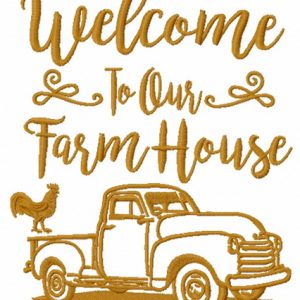 Welcome to our farm house embroidery design