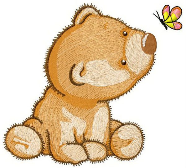 What a beautiful butterfly embroidery design