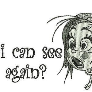 When I can see you again? embroidery design
