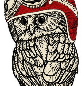 Wild bike rally 3 embroidery design