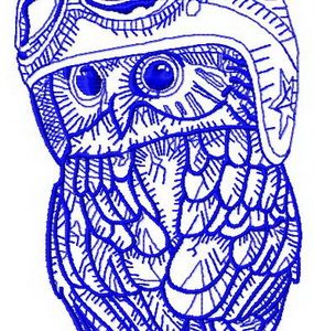 Wild bike rally 4 embroidery design