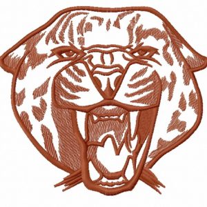 Wild cheetah 4 embroidery design