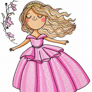 Wind in your face 2 embroidery design