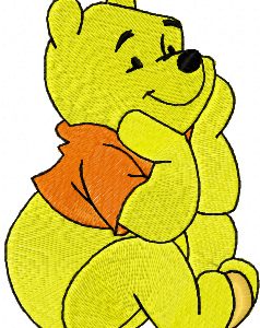 Winnie Pooh embroidery design