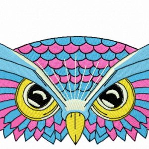 Wise owl 6 embroidery design