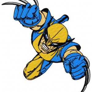 Wolverine 2 embroidery design