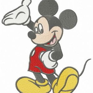 Wonderful Mickey Mouse embroidery design