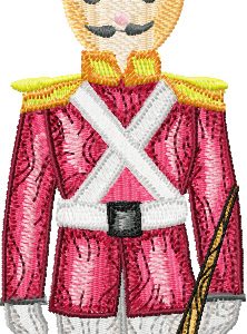 Wooden Soldier embroidery design