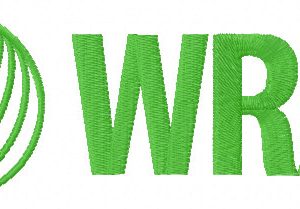 Wrap logo embroidery design