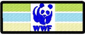 WWF Logo embroidery design