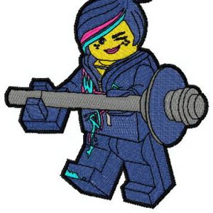 Wyldstyle embroidery design