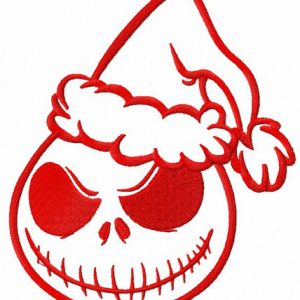 X-mas Jack embroidery design