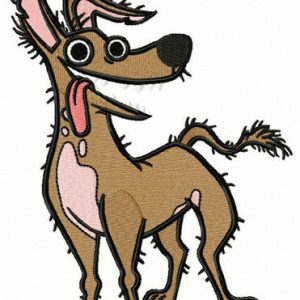 Xolo Dante embroidery design