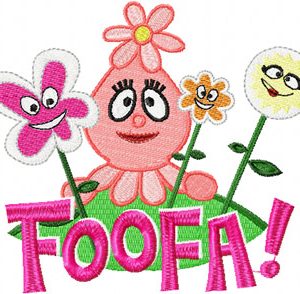 Foofa  embroidery design