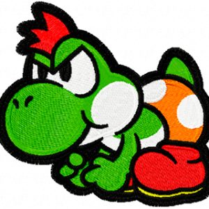 Yoshi  embroidery design
